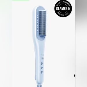 Blue Wavytalk Steamline Pro Steam Straightener Brush